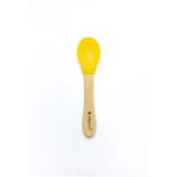 Jellyboon Sarı Bambu Silikon Kaşık