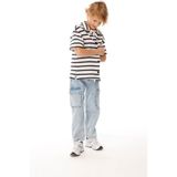 Jena Erkek Çocuk Kargo Cepli Denim Pantolon 3-8 Yaş Mavi - 5 - 6 Yaş