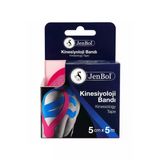 Jenbol 5 cm 5 mt Kırmızı Kinesiyoloji Ağrı Bandı