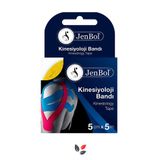 Jenbol 5 cm 5 mt Sarı Kinesiyoloji Ağrı Bandı