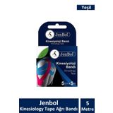 Jenbol 5 cm 5 mt Yeşil Kinesiology Tape Ağrı Bandı