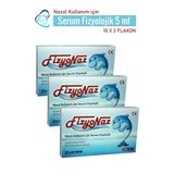 Jenbol Fizyonaz Fizyolojik Serum 5 ml x 10 Flakon 3 Adet