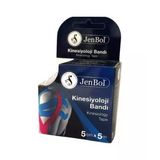 Jenbol Kinesiology Tape Ağrı Bandı 5 Cm X 5 M - Beyaz