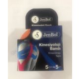 Jenbol Kinesiology Tape Ağrı Bandı 5 Cm X 5 M - Turuncu
