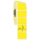 Jenbol Sarı Termal Etiket 40 Mm X 60 Mm 1000'Li Sarım 6'Lı