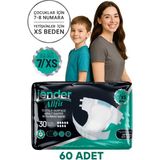Jender Bel Bantlı Hasta Bezi Xs 30'lu x 2 Adet - Standart - Çok Renkli