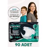 Jender Bel Bantlı Hasta Bezi Xs 30'Lu X 3 Adet