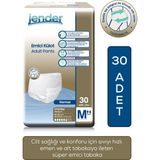 Jender Emici Külot Medium 30 Adet Yetişkin Hasta Bezi Cilt Sağlığı İçin Süper Emici