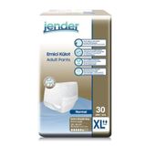 Jender Emici Xlarge 30 Adet Beyaz Külot Yetişkin Hasta Bezi