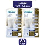 Jender Large 60 Adet Emici Külot Hasta Bezi
