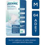 Jender Medium 8 x 8 (64'lü) Hasta Bezi