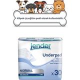 Jender Yatak Koruyucu Örtü 60x90 -kedi Köpek Çiş Pedi 30'lu
