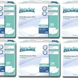 Jender Yatak Koruyucu Örtü 60x90cm 30 lu 6 Paket (180 Adet)