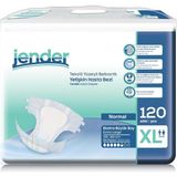 Jender Yetişkin Hasta Bezi X-Large 120 Adet Tekstil Yüzeyli Bel Bantlı