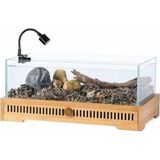 Jeneca Xl-50 Set Akvaryum 45X28X25 11 Lt Dekor Dahil - Çok Renkli