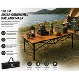 Jenerik 120x55x50 cm Katlanır Kamp ve Piknik Masası – Hafif, Dayanıklı ve Taşınabilir