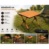 Jenerik 60x60x45 cm Katlanır Kamp ve Piknik Masası – Hafif, Dayanıklı ve Taşınabilir