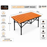 Jenerik 95x55x50 cm Katlanır Kamp ve Piknik Masası – Hafif, Dayanıklı ve Taşınabilir