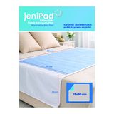 JeniPad Hasta ve Bebek Altı Yıkanabilir Ultra Emici Sıvı Geçirmez Tekrar Kullanılabilir Yatak Pedi KANATLI