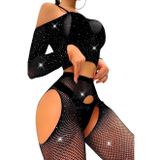 Jenna Limited Taşlı Büstiyerli Jartiyerli Çorap Büstiyer/Takım/Vücut Çorabı