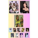 Jennie blackpink Poster A3 boyutu 2 adet ,defter A4 boyutu 1adet ,fotokart 9 adet