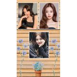 Jennie Blackpink Poster Seti 3 Adet A3 Boyutu 30*42 cm 200 gr Kuşe Kağıt Parlak Poster Seti