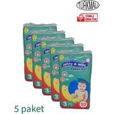 Jenny & Willy No:3 Midi 150 Adet Bebek Bezi
