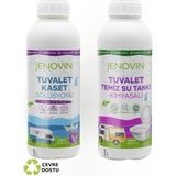 Jenovin Sifon Temizliği Karavan & Tekne Tuvalet Wc Atık Kimyasalları Lavanta Kokulu 1L | Katı Atık Parçalama