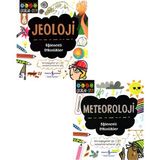Jeoloji Ve Meteoroloji Eğlenceli Etkinlikler 2’li Set İş Bankası Kültür Yayınları - Jenny Jacoby