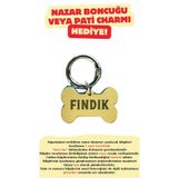 JesPawty Sarı Aynalı Kemik Isimli Kedi Köpek Künyesi ( Kendi Künyeni Tasarla )