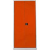 Jessan Ofis Temizlik Dolabı Gri-turuncu 92x198x40 cm