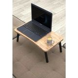Jest Dekor Konsept Laptop Sehpası Seyyar Kahvaltı Masası Katlanır Çalışma Sehpası Atlantik Çam - 59,5 X 32 cm