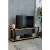 Jest Dekor Konsept Lova Çam Ahşap Raflı Televizyon Sehpası - Tv Ünitesi - Tv Sehpası – 120X30 Cm – Şık Ve Ergonomik