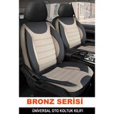 Jet Garaj Ford Transıt Connect 2013-UYUMLU Oto Koltuk Kılıfı Bronz Serisi - Bej