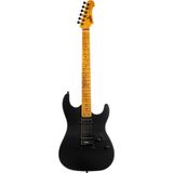 Jet Guitars Jet JS-500 MBK HH Elektro Gitar (Satin Black)