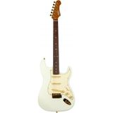 Jet JS-380 OW G SSS Elektro Gitar (White)