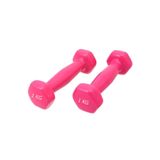 Jet Luks Demir Dambıl 1 Kg X 2 Adet Dökme Demir Dumbell Seti Vinyl 2li Dambıl Seti