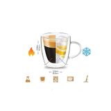 Jet' s Home 80 ml Çift Camlı Bardak Çift Cidarlı Cam Kupa