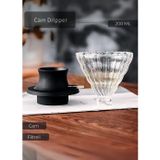 Jet' s Home Cam Dripper Ayarlanabilir Filtreli Kahve Çekirdeği Ayrıştırma 200 ml