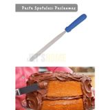 Jet' s Home Düz Pasta Spatulası Paslanmaz Krema Spatula Çelik Büyük Boy 43 cm