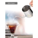 Jet' s Home Mini Cezve Paslanmaz Kahve Demliği İndüksiyon Uyumlu Çelik Cezve 350 ml