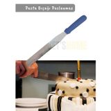 Jet' s Home Pasta Bıçağı Tırtıklı Pasta Spatulası Paslanmaz Çelik 38 cm