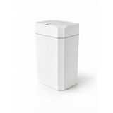 Jet' s Home Sensörlü Akıllı Çöp Kovası 18 L - Pilli Otomatik Mutfak Banyo Çöp Kutusu Beyaz 40 cm