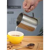 Jet' s Home Süt Potu Paslanmaz Süt Köpürtme Sürahisi Çelik Pitcher 350 ml