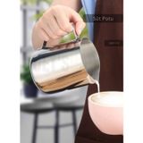 Jet' s Home Süt Potu Paslanmaz Süt Köpürtme Sürahisi Çelik Pitcher 500 ml