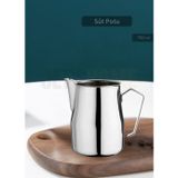 Jet' s Home Süt Potu Paslanmaz Süt Köpürtme Sürahisi Çelik Pitcher 700 ml