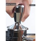 Jet' s Home Tamper Krom Kaplama Kahve Tamperi 58 mm