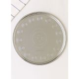 Jet' s Home Yemek Tepsisi Çelik Yer Sofrası 75,5 cm Paslanmaz Sunum Sinisi No:80