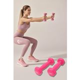 Jet Vinyl Demir Dambıl 0.5 Kg x 2 Adet Dambıl Seti Dökme Demir Dumbell Ağırlık Set