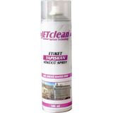 Jetclean Etiket Yapışkan Bant Sökücü Sprey 500 ml Beyaz Renkli Etkili Yapışkan Kalıntı Temizleyici